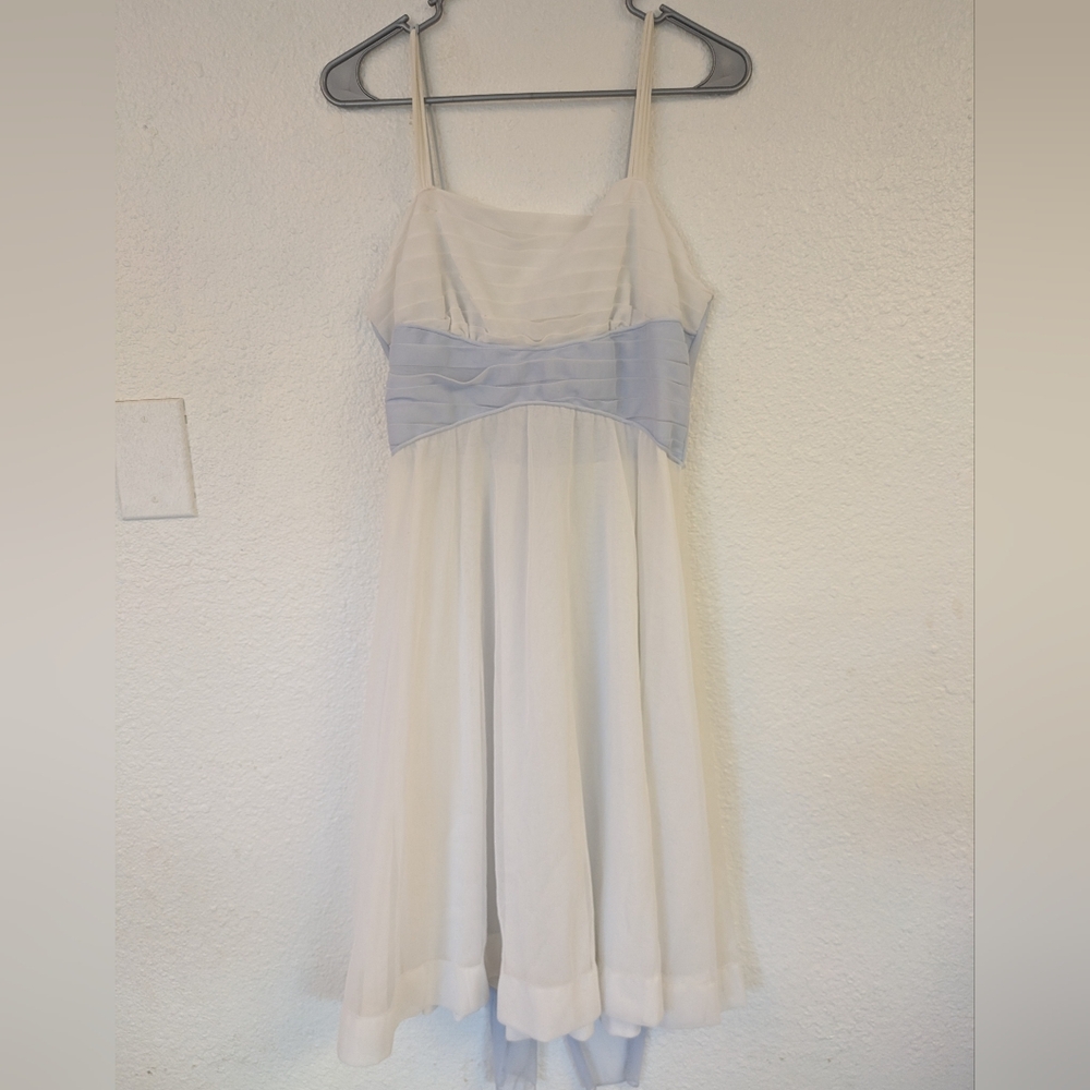 Vintage 1950s Pleated Slip Dress With Train